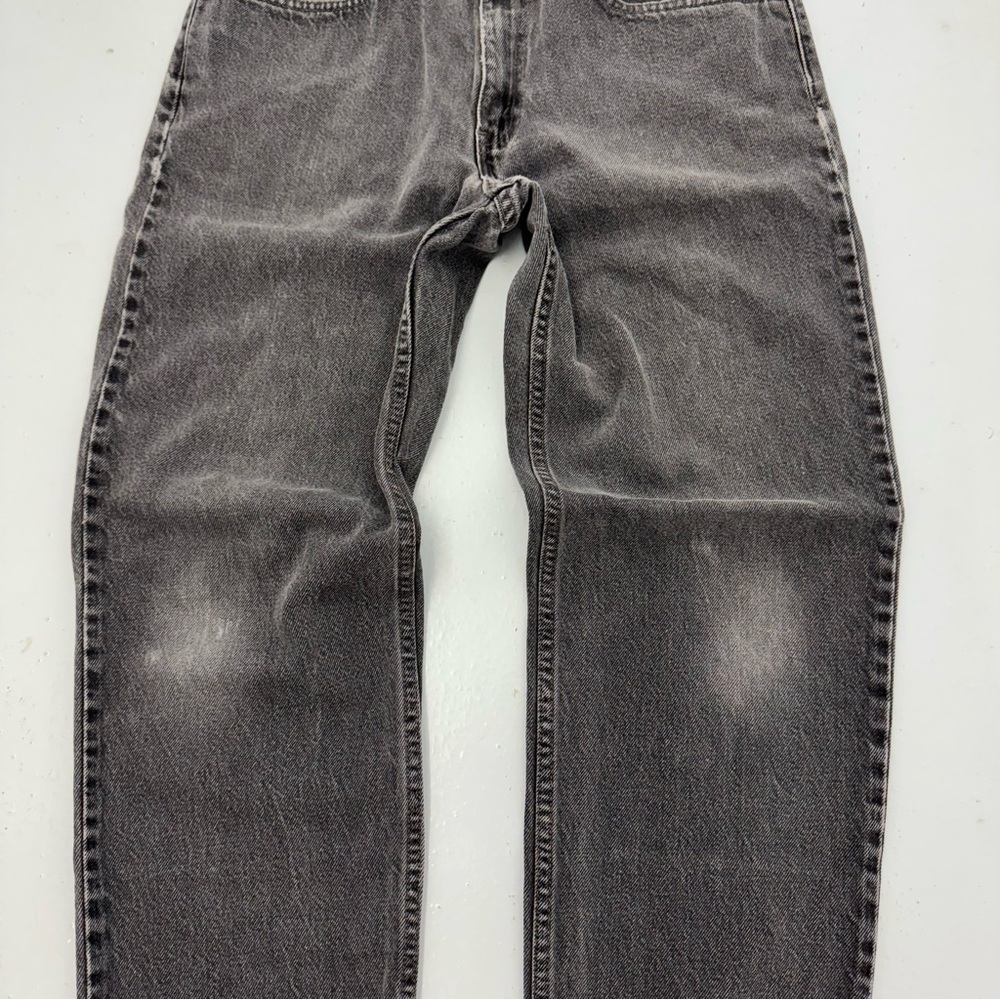 Vintage Levi’s 550 Black Denim Jeans Relaxed Fit 31x30 - Picture 6 of 6
